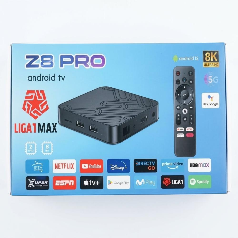TV BOX Z8 PRO ANDROID 12 WIFI HDMI SMART TV
