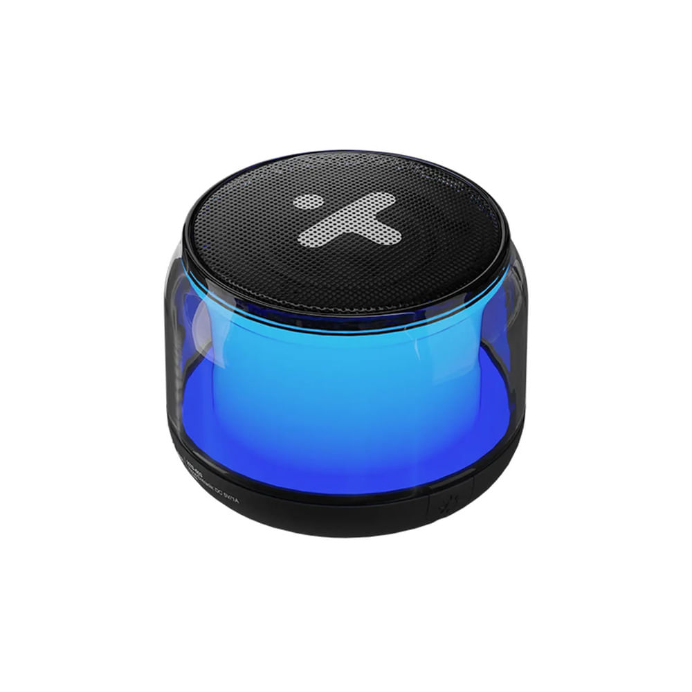 Parlante Xtech Halen Bluetooth 5.0 3W TWS LED Negro XTS-603