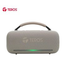 Parlante Bluetooth Portátil Teros Vibe VB-6049W 60W Luces RGB Blanco