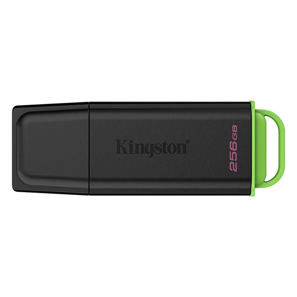 Memoria USB Kingston DataTraveler Exodia G2 256GB USB 3.2 Gen 1 Negro y Verde Lima