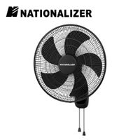 Ventilador Pared Negro Nationalizer NN-FW40826 55 watts