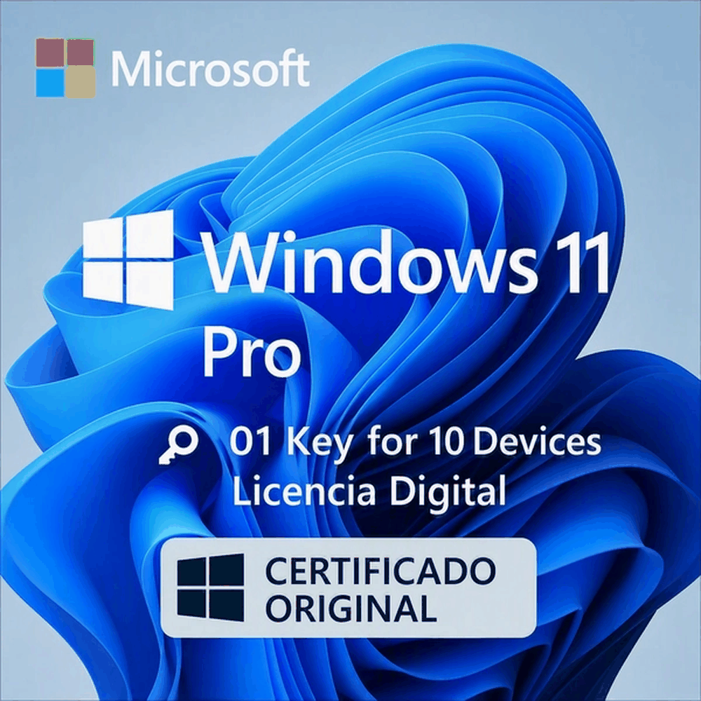 Microsoft Windows 11 Pro para 10 Dispositivos