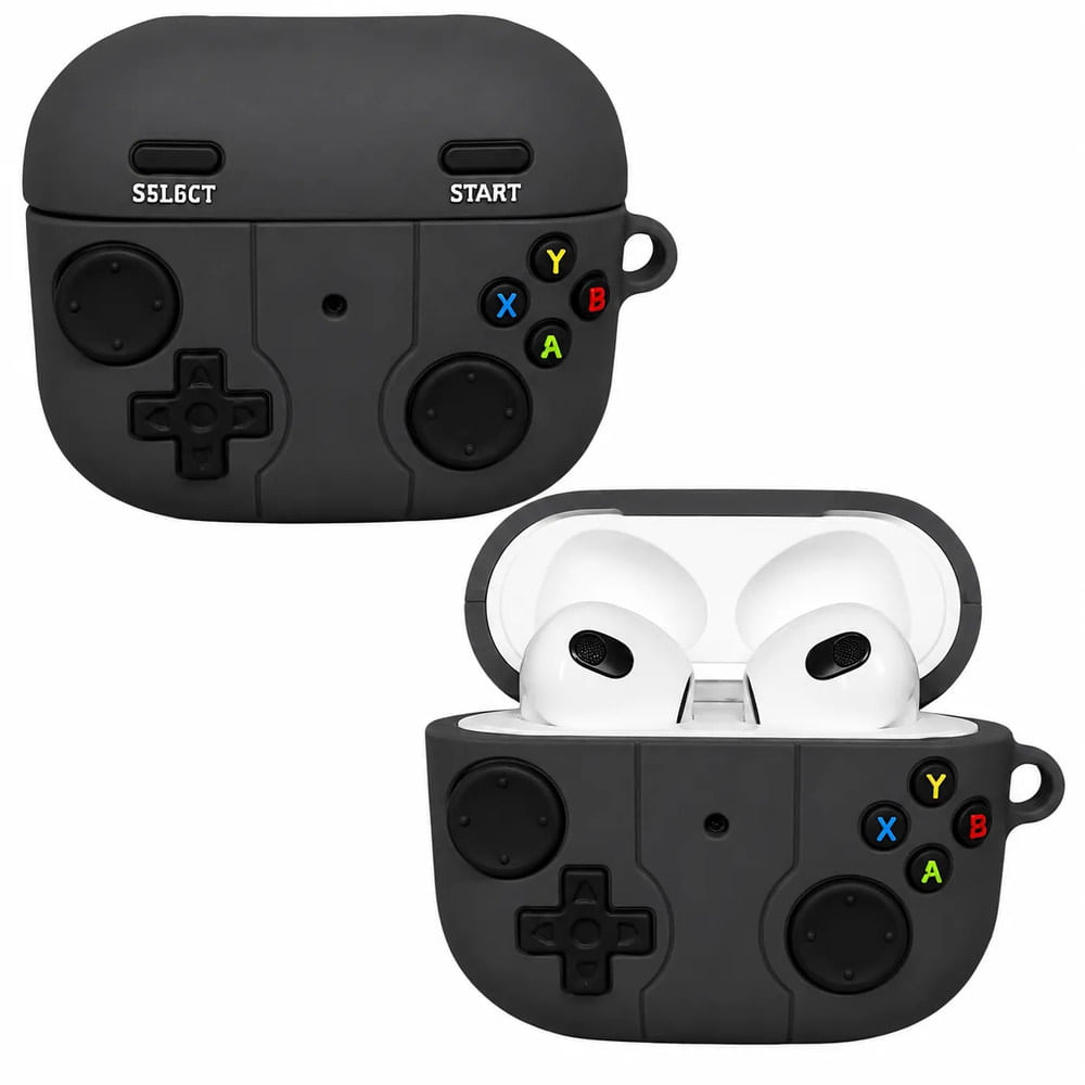 Audífonos Bluetooth Inalámbricos con Estuche Mando Gamer Black