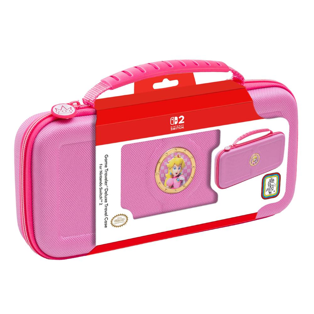 ESTUCHE GAME TRAVELER DELUXE TRAVEL CASE PEACH ROSA PP12 PARA NINTENDO SWITCH 2