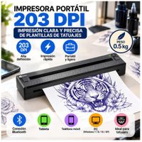 IMPRESORA TATUAJE TATOO BLUETOOTH 4A M19