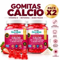 PACK 2 GOMITAS CALCIO PARA ADULTOS 300 GOMITAS SOTTCOR LABS