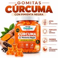 GOMITAS CÚRCUMA PARA ADULTOS 150 GOMITAS SOTTCOR LABS