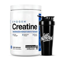 Creatina Evogen 300 G - Creatina Micronizada y Monohidratada + Shaker