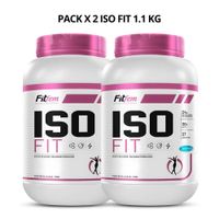 PACK X 02 - Iso Fit 1.1 kg Proteina Isolatada Fitfem - Vainilla