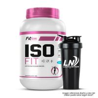 Iso Fit 1.1 kg Proteina Isolatada Fitfem - Chocolate + Shaker