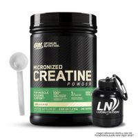 Creatina Optimum Nutrition 1.2 Kg - Creatina Monohidratada ON + Scoop + Portaproteina