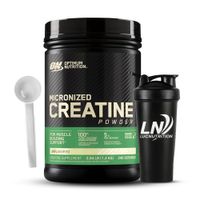 Creatina Optimum Nutrition 1.2 Kg - Creatina Monohidratada ON + Scoop + Shaker