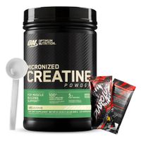 Creatina Optimum Nutrition 600 G - Creatina Monohidratada ON + Scoop + 2 Sachet Diabolus