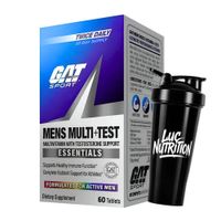 Multivitaminico Mens Multi Test GAT SPORT - 60 Tabletas + Shaker