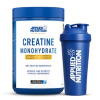 Creatina Applied Nutrition 1 KG - Creatina Monohidratada y Micronizada + Shaker Applied Nutrition
