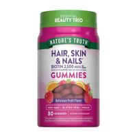 Hair, Skin & Nails Nature's Truth / Biotina 2500 mcg - 80 Gomitas