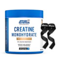 Creatina Applied Nutrition 250 G - Creatina Monohidratada y Micronizada + Straps