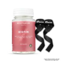 Biotina Myprotein - 90 Tabletas / Myvitamins + Straps