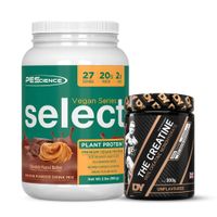 Select Vegan Protein PESCIENCE 2 LB - Chocolate Peanut Butter + Creatina Dorian Yates 300 G