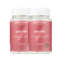 PACK X 02 - Biotina Myprotein - 90 Tabletas / Myvitamins