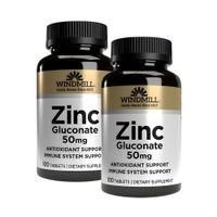PACK X 02 - Zinc Gluconate WINDMILL 50 MG - 100 Tabletas