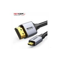 CABLE PREMIUM DE HDMI A MICRO HDMI DE 10 METROS UHD 4K 60HZ NETCOM