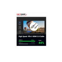 CABLE PREMIUM DE HDMI A MINI HDMI DE 3 METROS ULTRA HD 4K 60HZ NETCOM