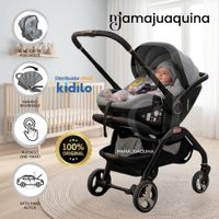 Coche Carriola Función Portabebé TRAVEL ONE Kidilo Edición Exclusiva Gray