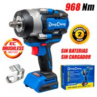 Llave de Impacto Industrial Inalámbrica 12.7mm Dongcheng DCPB968Z 20V 968Nm Sin Baterías
