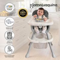Silla de Comer Multifuncional LYON Colección Especial Gray