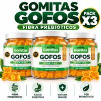 PACK 3 GOMITAS GOFOS PARA ADULTOS 450 GOMITAS SOTTCOR LABS