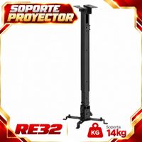 SOPORTE PARA PROYECTOR DE TECHO REFORZADO 1 M DE ALTO RE32