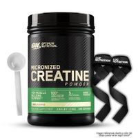 Creatina Optimum Nutrition 1.2 Kg - Creatina Monohidratada ON + Scoop + Straps