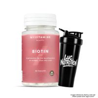 Biotina Myprotein - 90 Tabletas / Myvitamins + Shaker