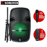 Promo Parlante Sonivox 2285 01 Micro y Soporte
