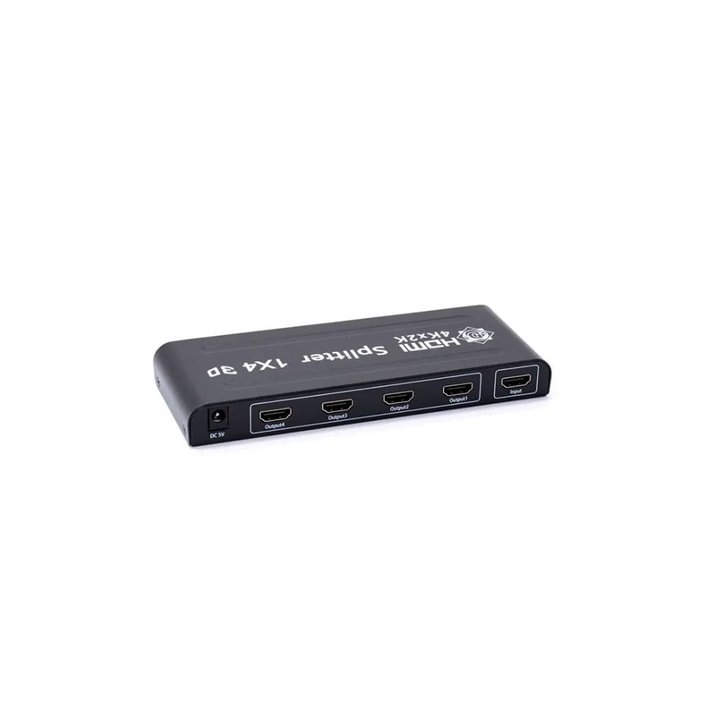 SPLITTER HDMI 1X4 DE 1 ENTRADA A 4 SALIDAS FULL HD DE METAL DELCOM