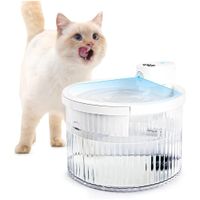 Fuente de Agua para Mascotas 2 L Inalámbrica Recargable