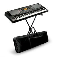 Pack Teclado Korg EK-50 CSA 61 Teclas + Parante y Estuche