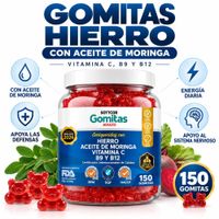 GOMITAS HIERRO PARA ADULTOS 150 GOMITAS SOTTCOR LABS