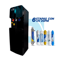 Dispensador de agua ultrablack edition prime 6 etapas con UV - Purificador de agua