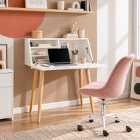 Escritorio Plegable Vintage Morelia Ventitas Home Blanco