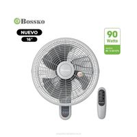 Ventilador de Pared Bossko 16 Pulgadas 90W 3 Velocidades BK-8010PD