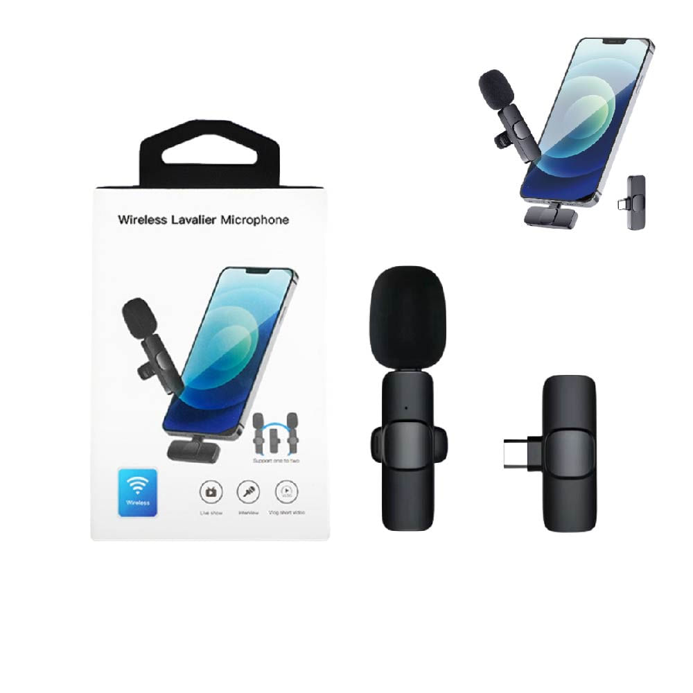 MICROFONO INALAMBRICO K8 CON CLIP PARA SMARTPHONE