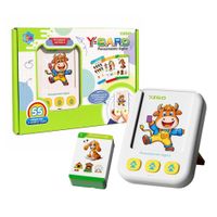 Juguete Didáctico Lector de Tarjetas Educativas Multiligue