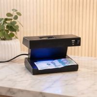 Detector de billetes falsos con luz Uv y Luz Blanca