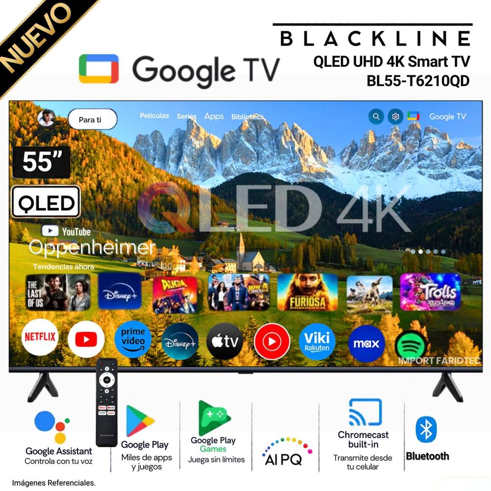 Televisor QLED 55 UHD 4K Smart TV Google TV BL55-T6210QD