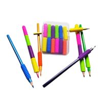 Juguete Sensorial Pack de 12 Agarre Sensorial Texturizada de Silicona para Lapicero Lapiz Multicolor