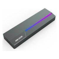 Carcasa para SSD M.2 Hiksemi MDR1 NVMe y SATA USB 3.2 Gen 2 Tipo C RGB Gris