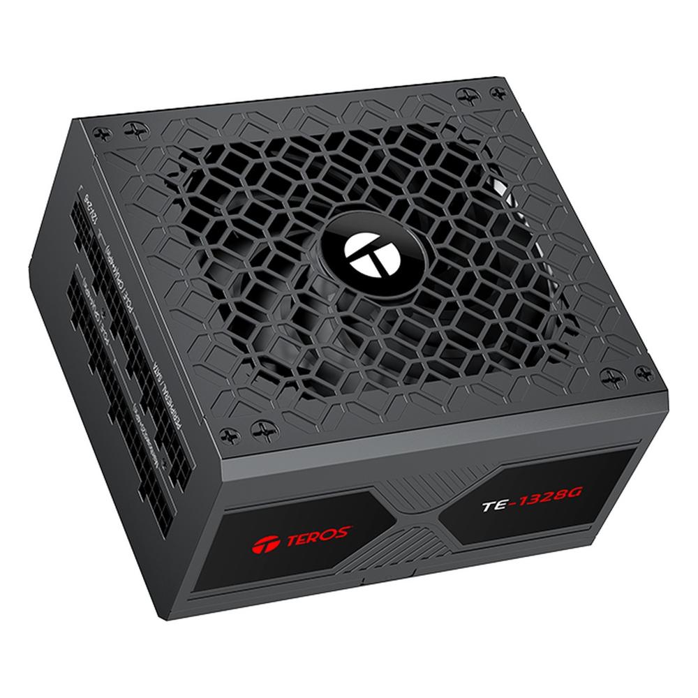 Fuente de Poder Gamer Teros TE-1328G 1000W 80 Plus Gold Full Modular ATX Negro