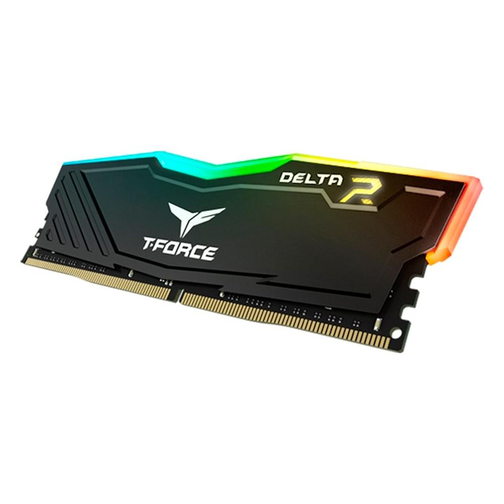 Memoria RAM TeamGroup T-Force Delta RGB 8GB DDR4 3200MHz DIMM Negro